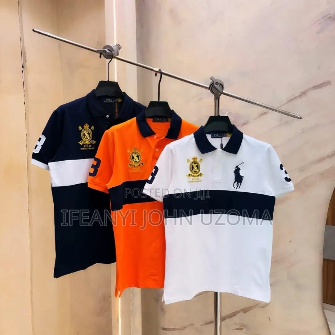 High Quality Men Collar Tshirt