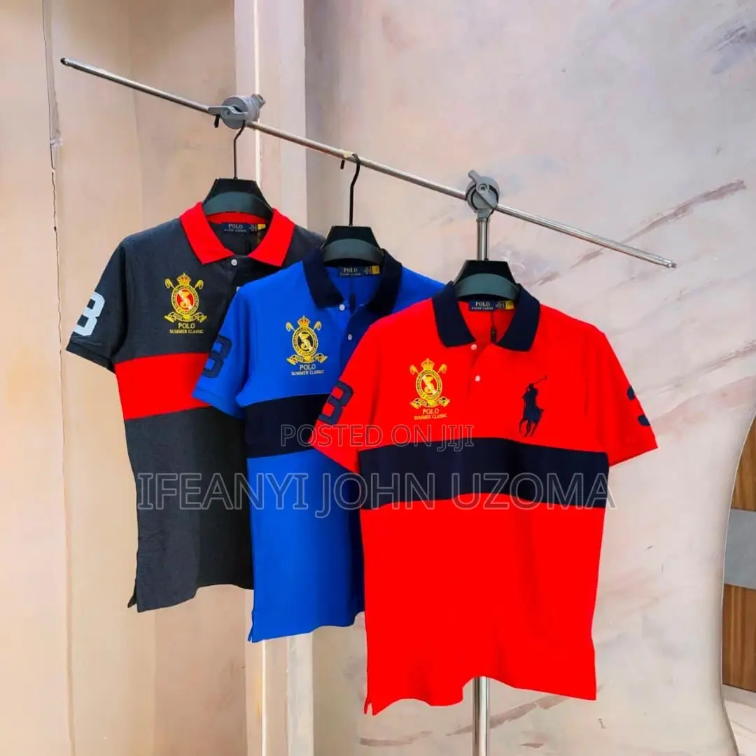 High Quality Men Collar Tshirt