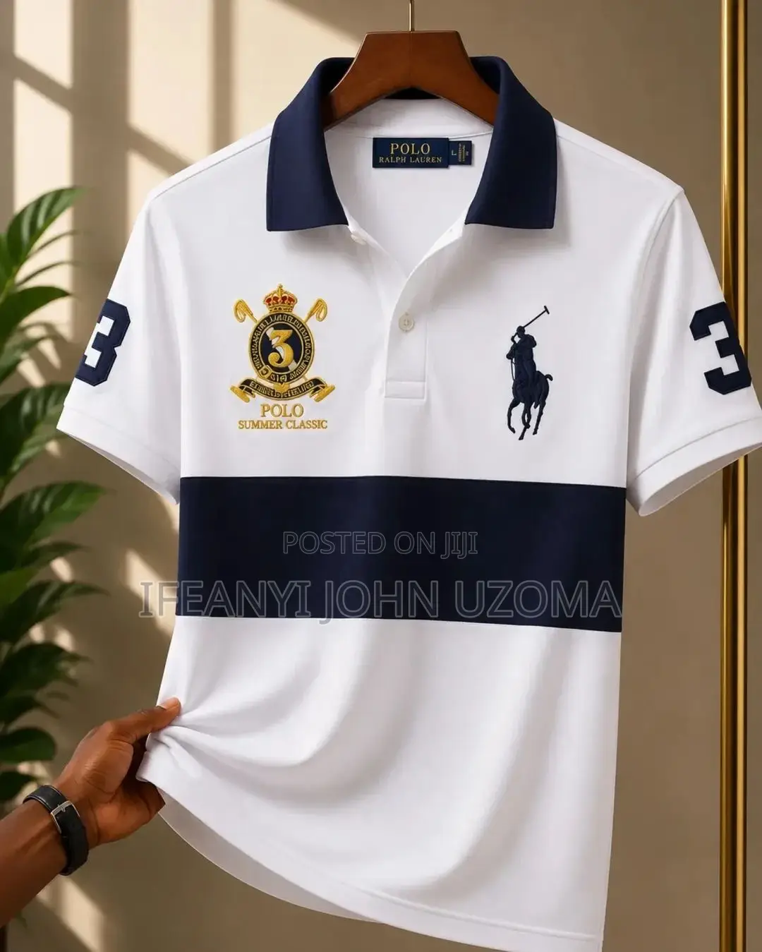 High Quality Men Collar Tshirt