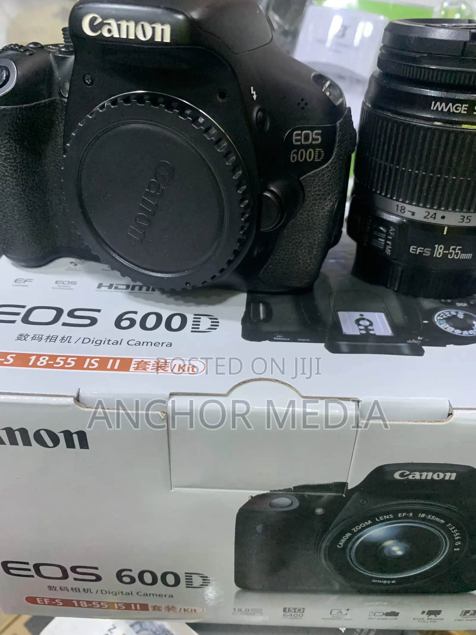 Uk Used Canon Eos 600d With 18-55mm Lens