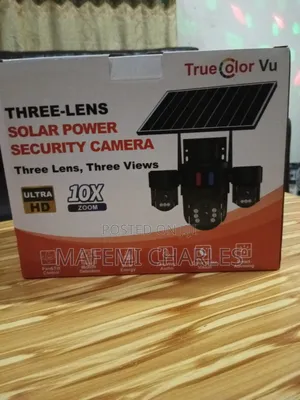 4g Solar Power Security Camera