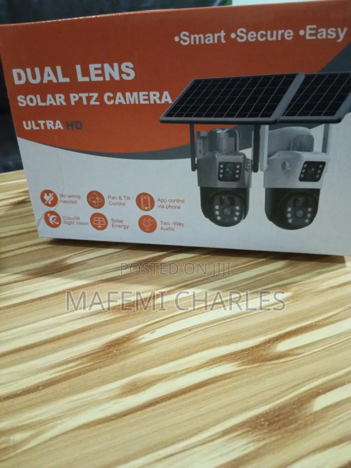 4g Solar Power Security Camera