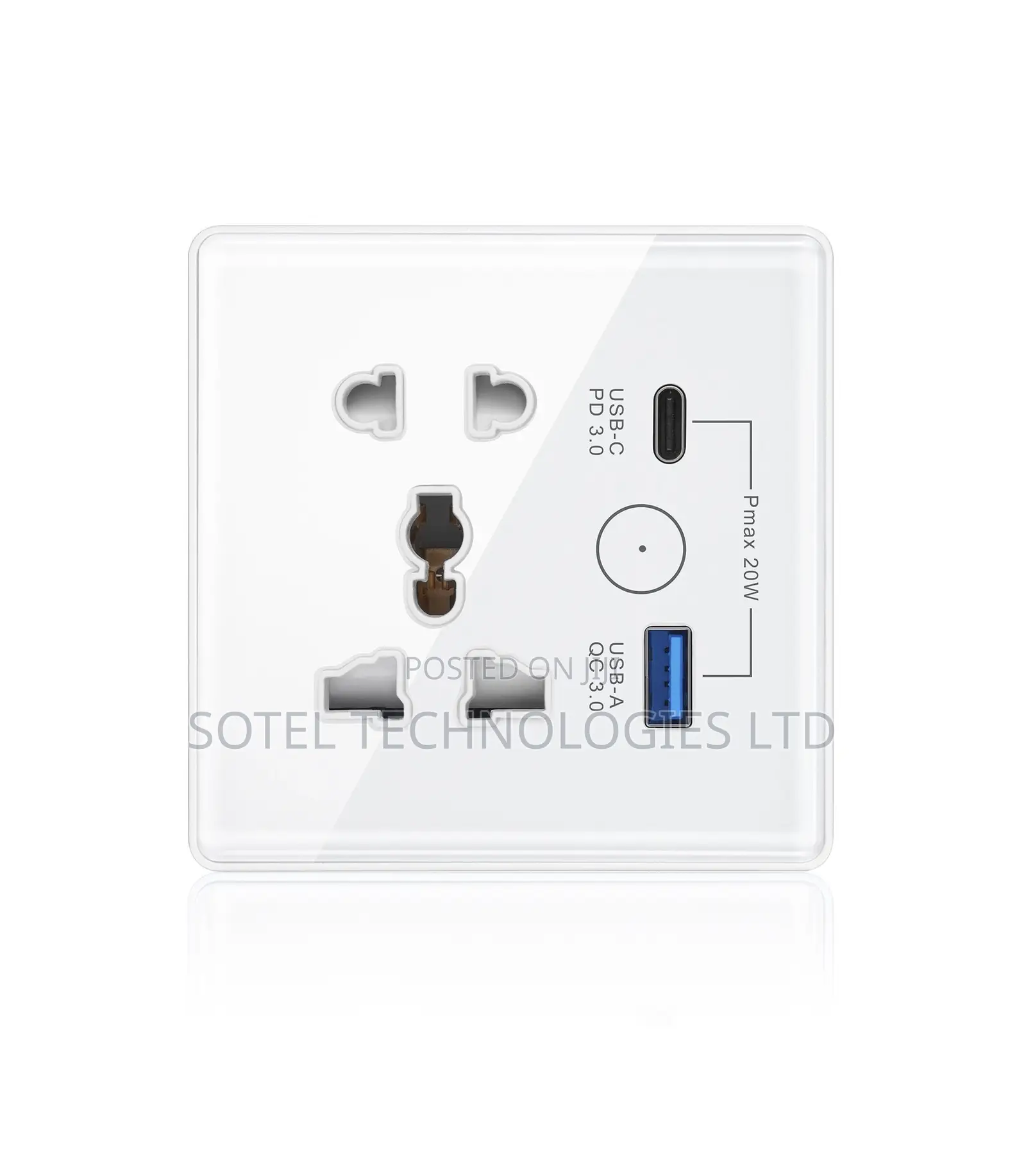 1 Way Wifi Smart Socket Tuya Smart Life Alexa Plug