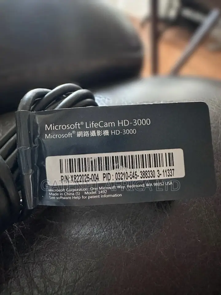 Microsoft Lifecam Hd-3000 Usb Webcam Camera for Waec Neco Jamb Nysc