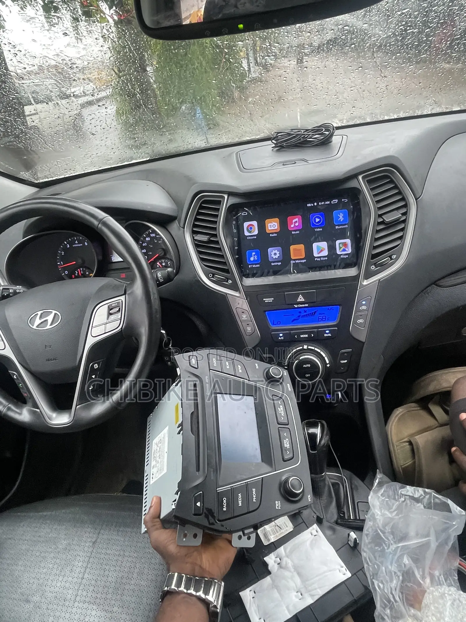 Hyundai Santafe 2013-2018/Ix45 Navigation Android/Reverse Camera