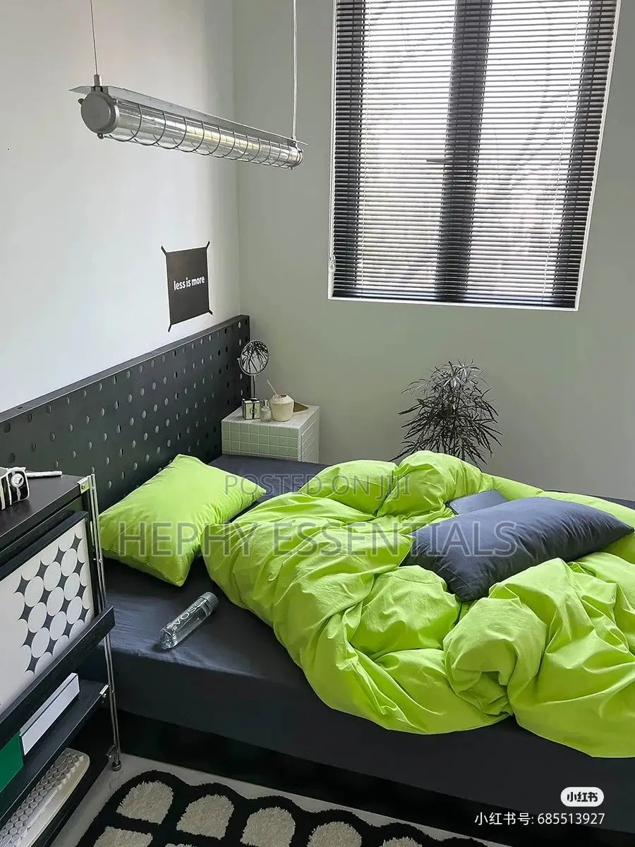 Gray and Line Combination Beddings Set 6x6 With Duvet Set