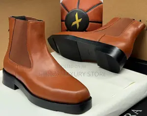 Zara Quality Luxury Men Genuine Leather Boots