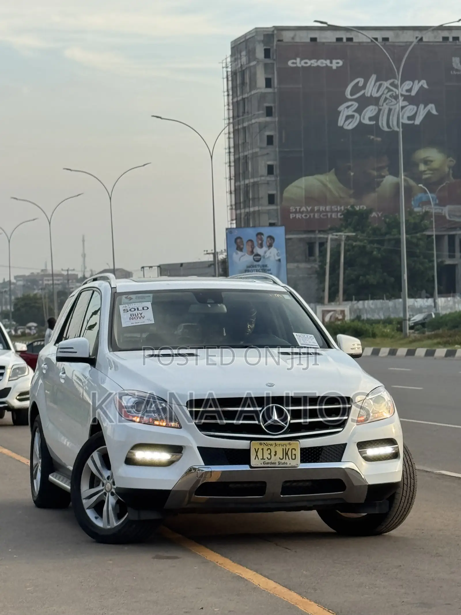 Mercedes-Benz M Class 2015 White