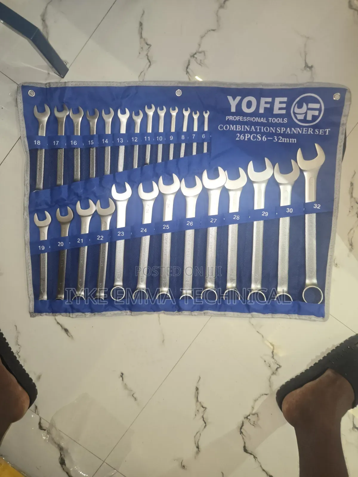 Yofe Combination Spanner Set 6mm to 32mm
