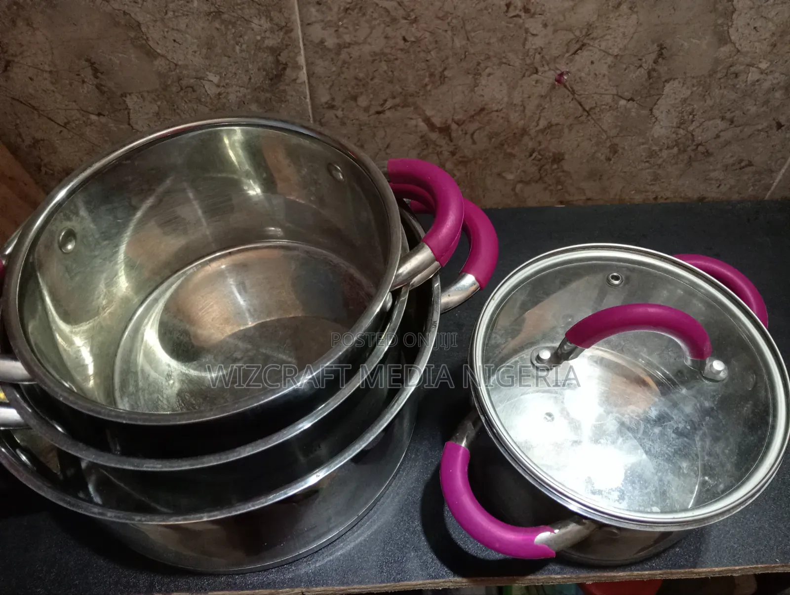 Set of Stainless Pots