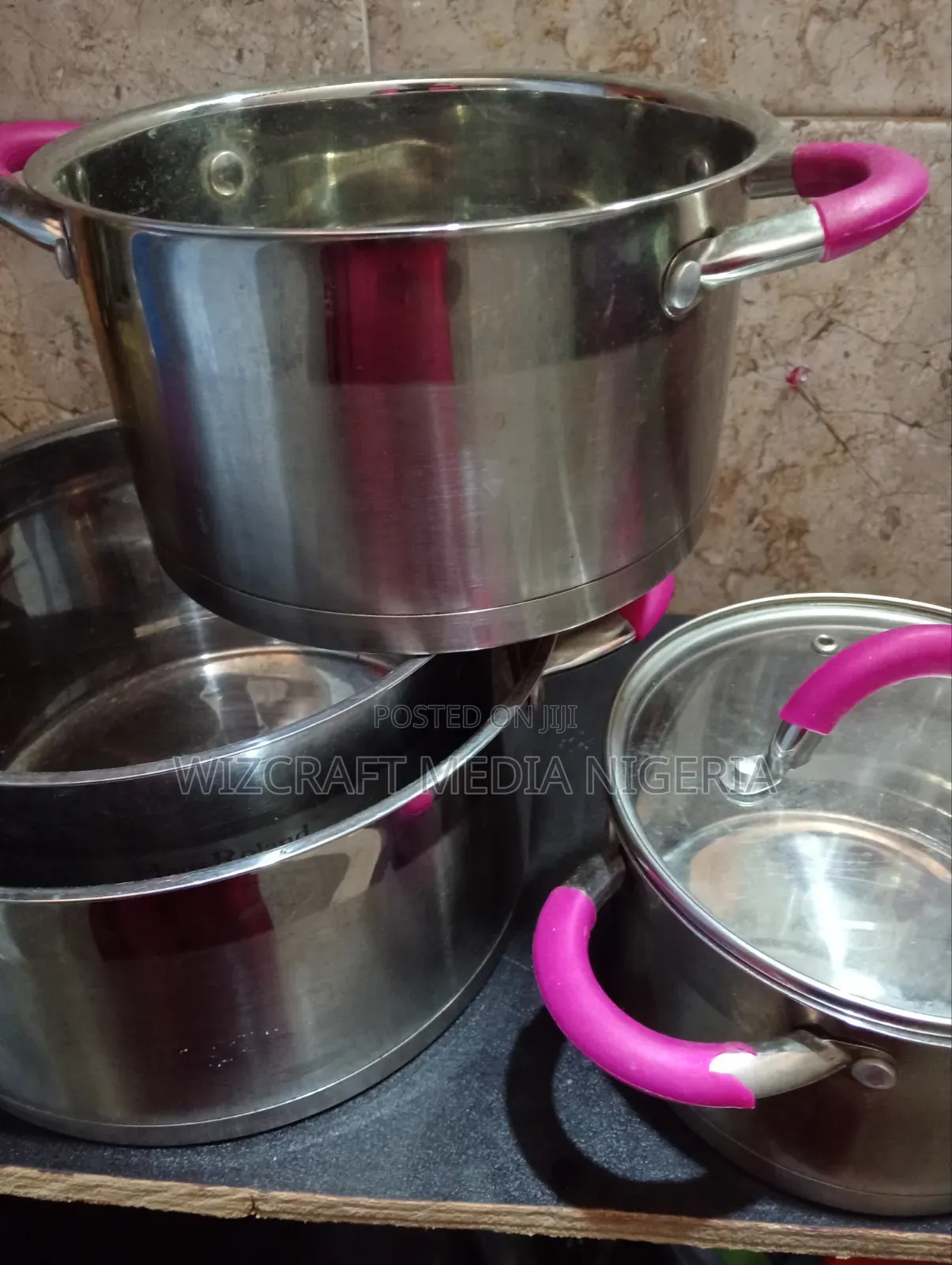 Set of Stainless Pots