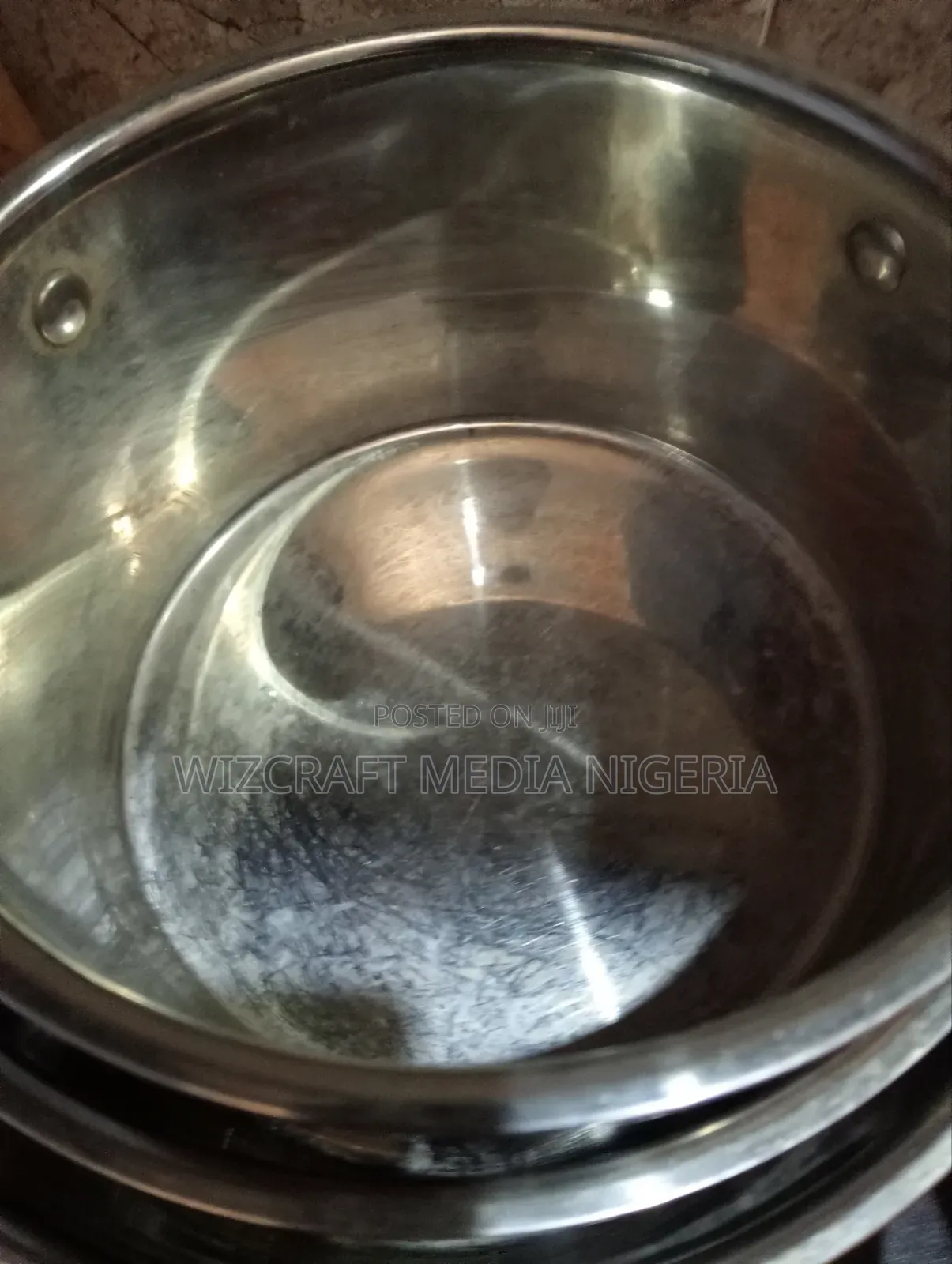 Set of Stainless Pots