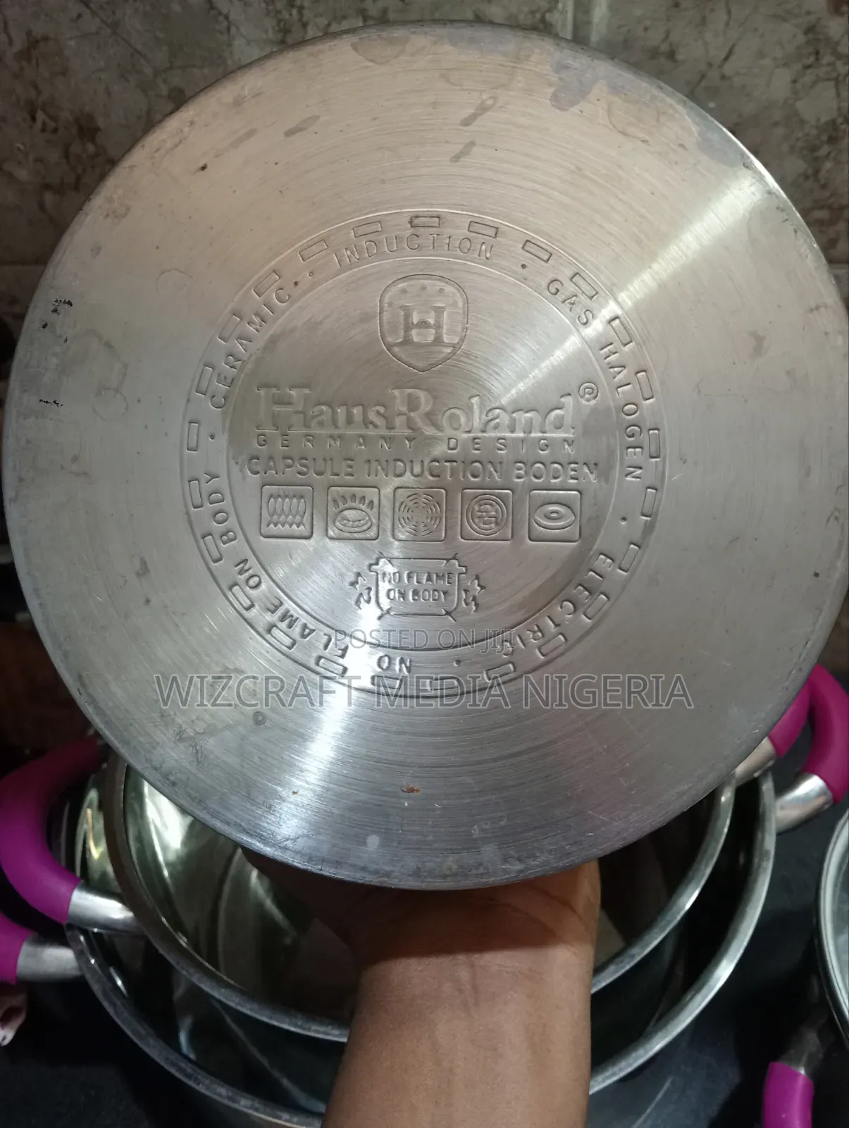 Set of Stainless Pots
