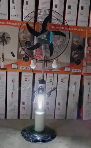 18 Inches Easy Power Rechargeable Stand Fan