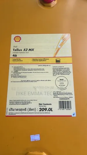 Shell Tellus S2 Mx 46 209lt