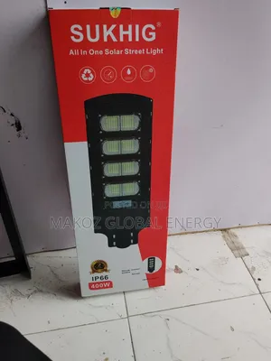 Sukhig 400w All in One Solar Street Light