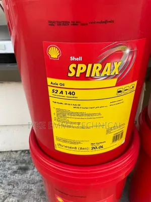 Shell Spirax S2 a 140 Axle Oil Api Gl-5 Rated Oil 20 LTRS