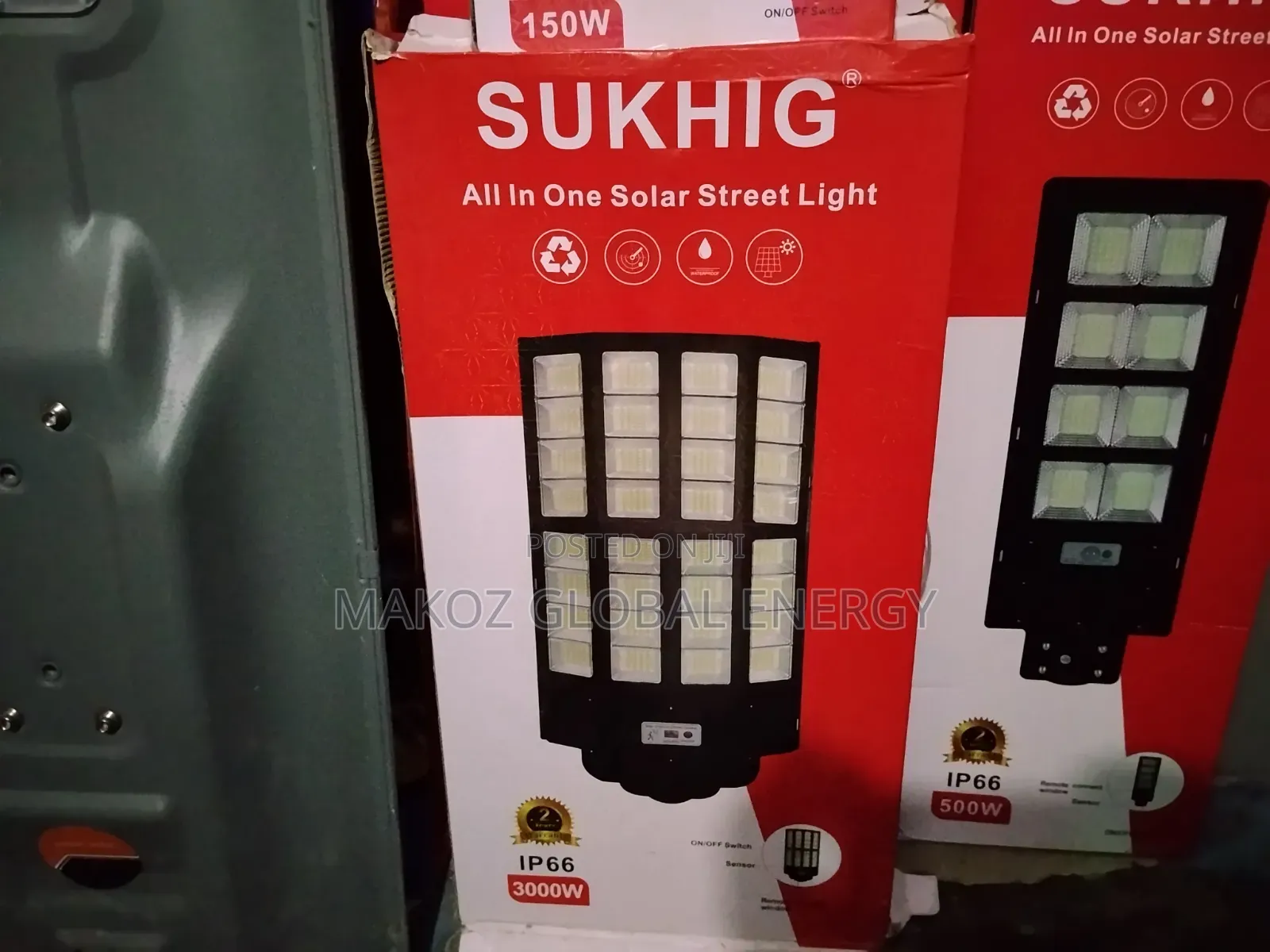Sukhig 3000w All In One Solar Street Light