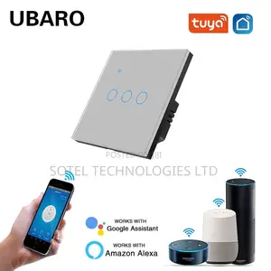 3 Gang Smart Wifi Switch Tuya Alexa Google Home