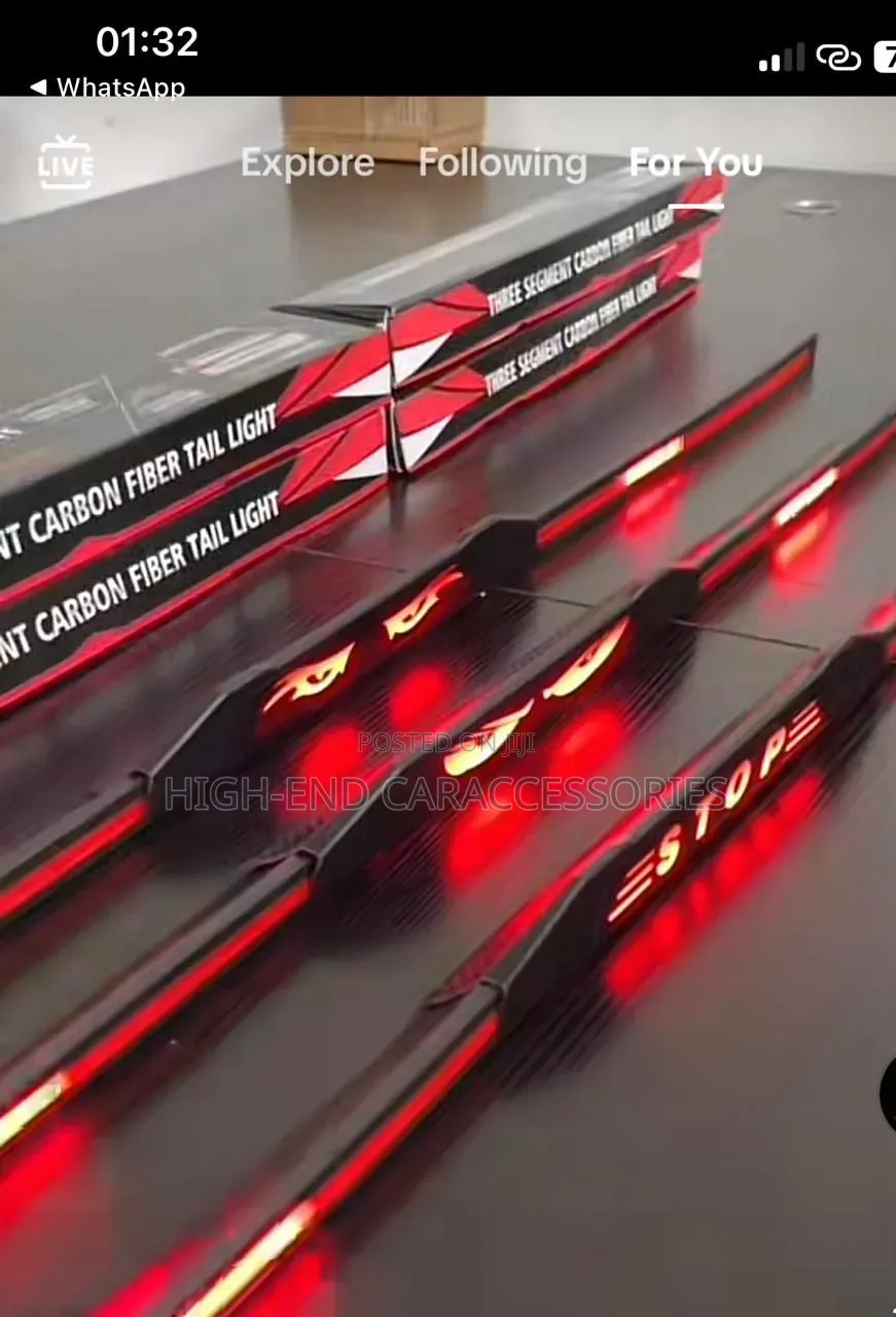 Led Boot Spoiler