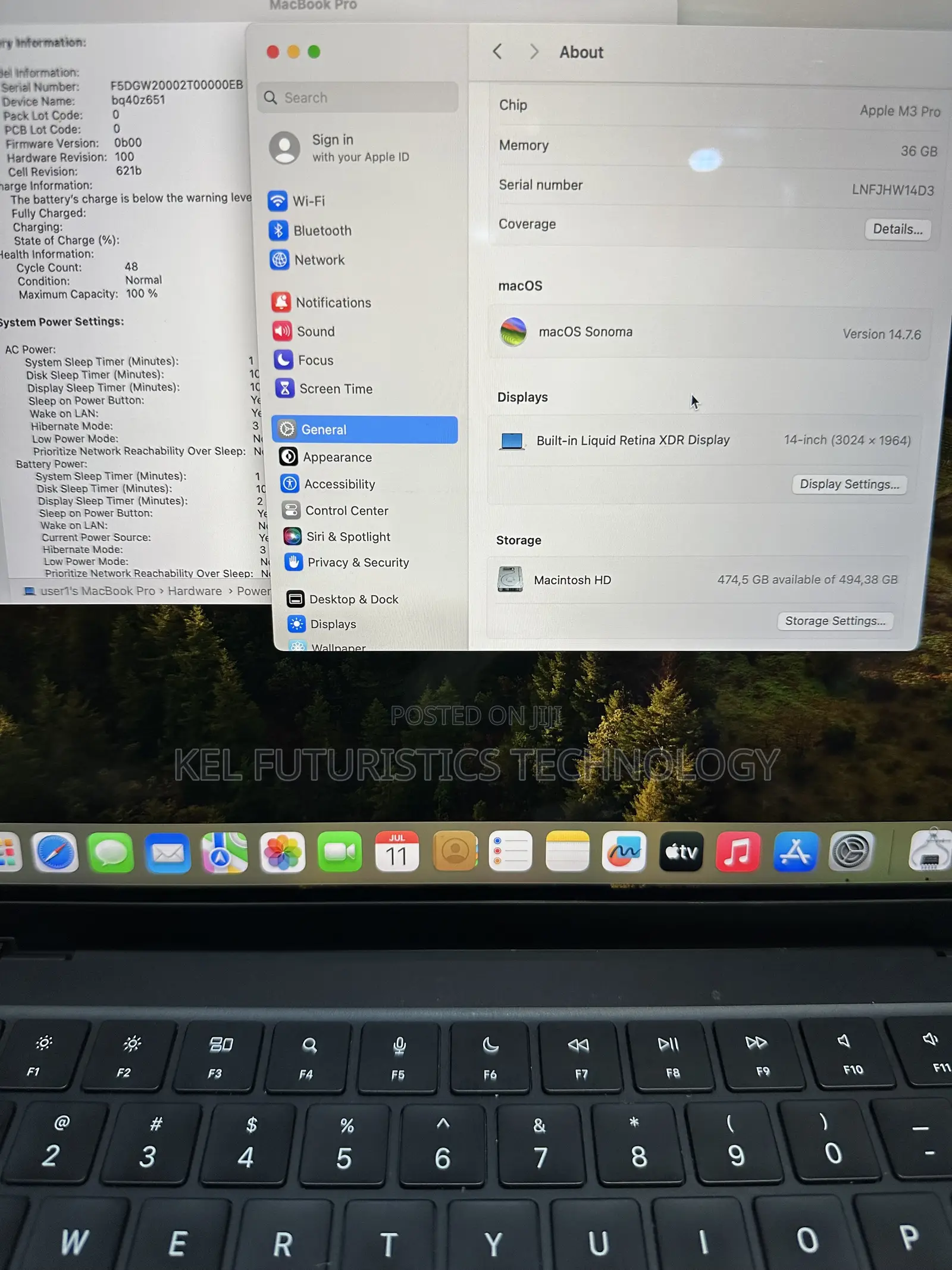 Laptop Apple MacBook Pro 2023 M3 Pro 36GB Apple M3 Pro SSD 512GB