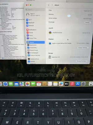 Laptop Apple MacBook Pro 2023 M3 Pro 36GB Apple M3 Pro SSD 512GB