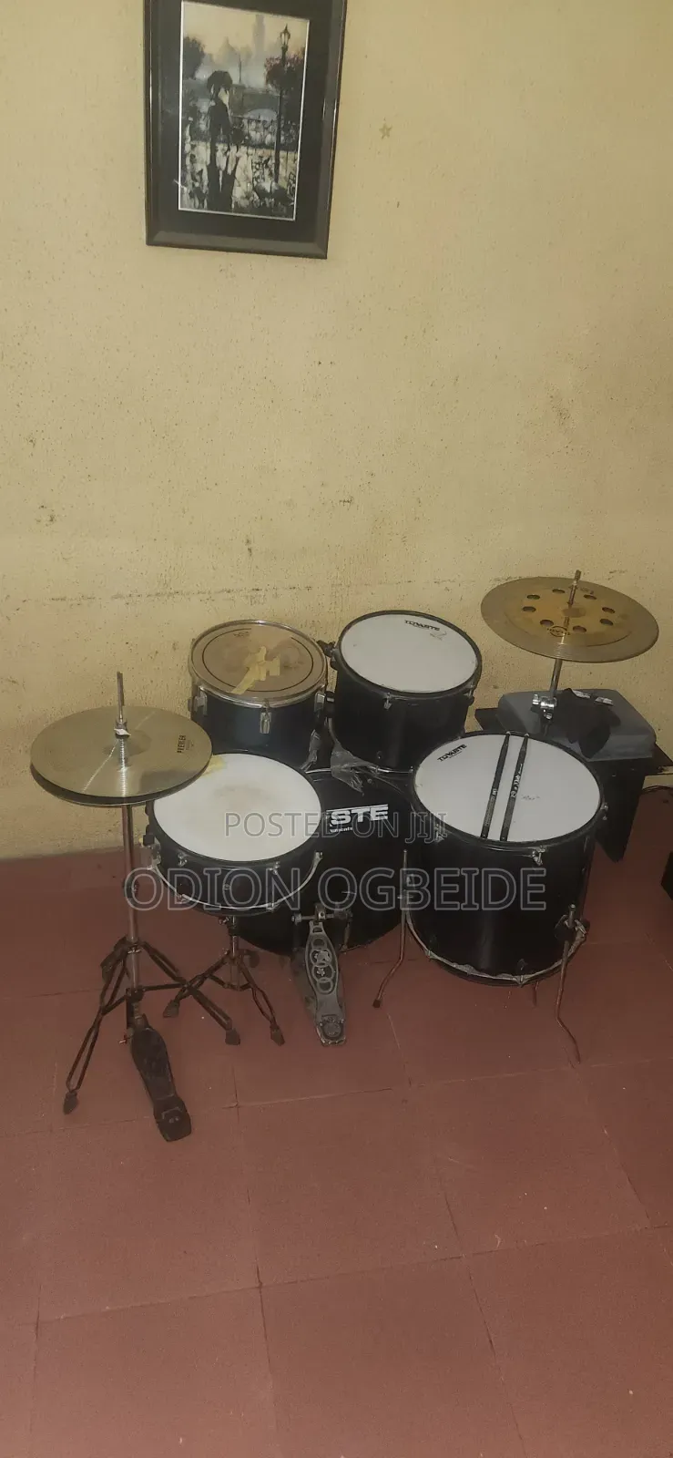 Used Drum Set.
