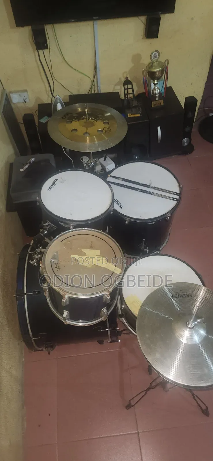 Used Drum Set.