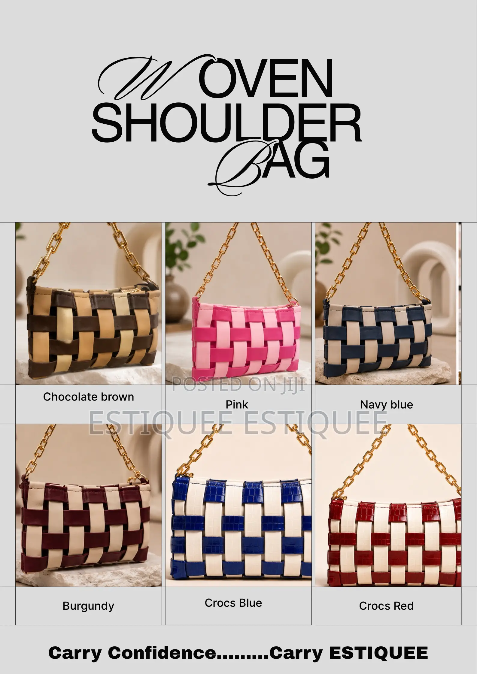 Woven Shoulder Bag Collection