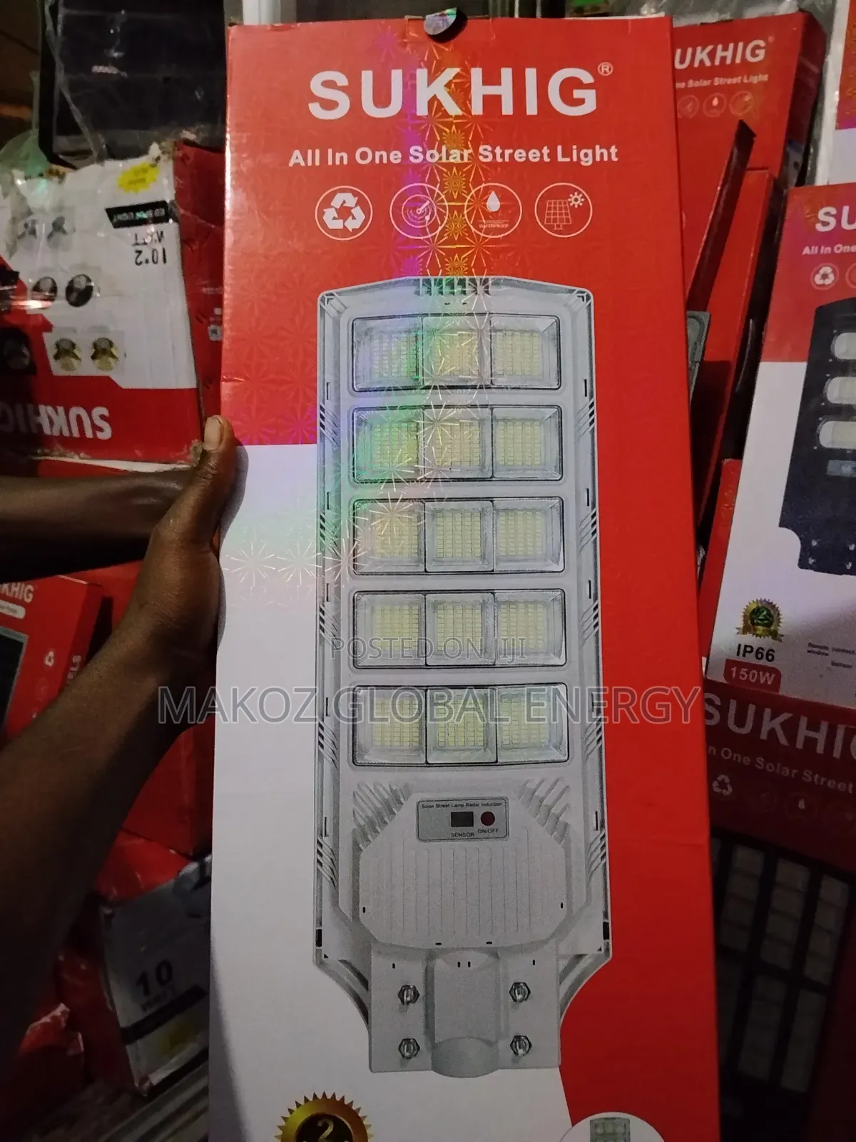 Sukhig 600w All in One Solar Street Light