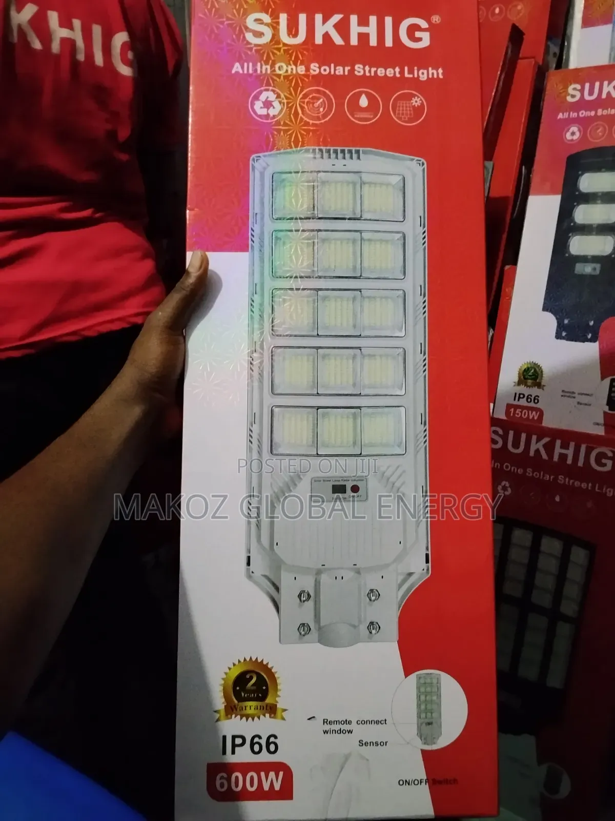 Sukhig 600w All in One Solar Street Light