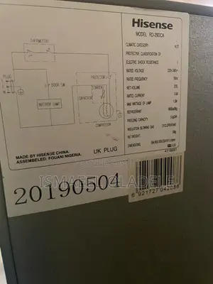 Hisense Fridge Model Rd-29dca