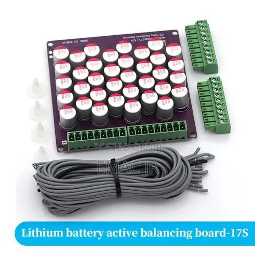 6a Active Equalizer Balancing Board Designed for 17s Lithium Battery