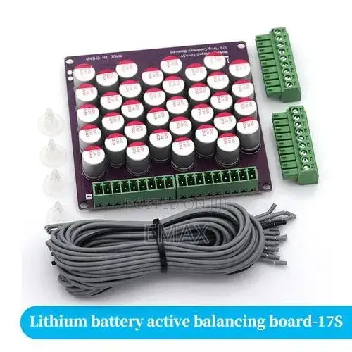 6a Active Equalizer Balancing Board Designed for 17s Lithium Battery