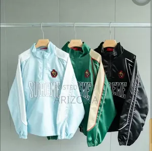 High Quality Turtle Neck Net Jacket