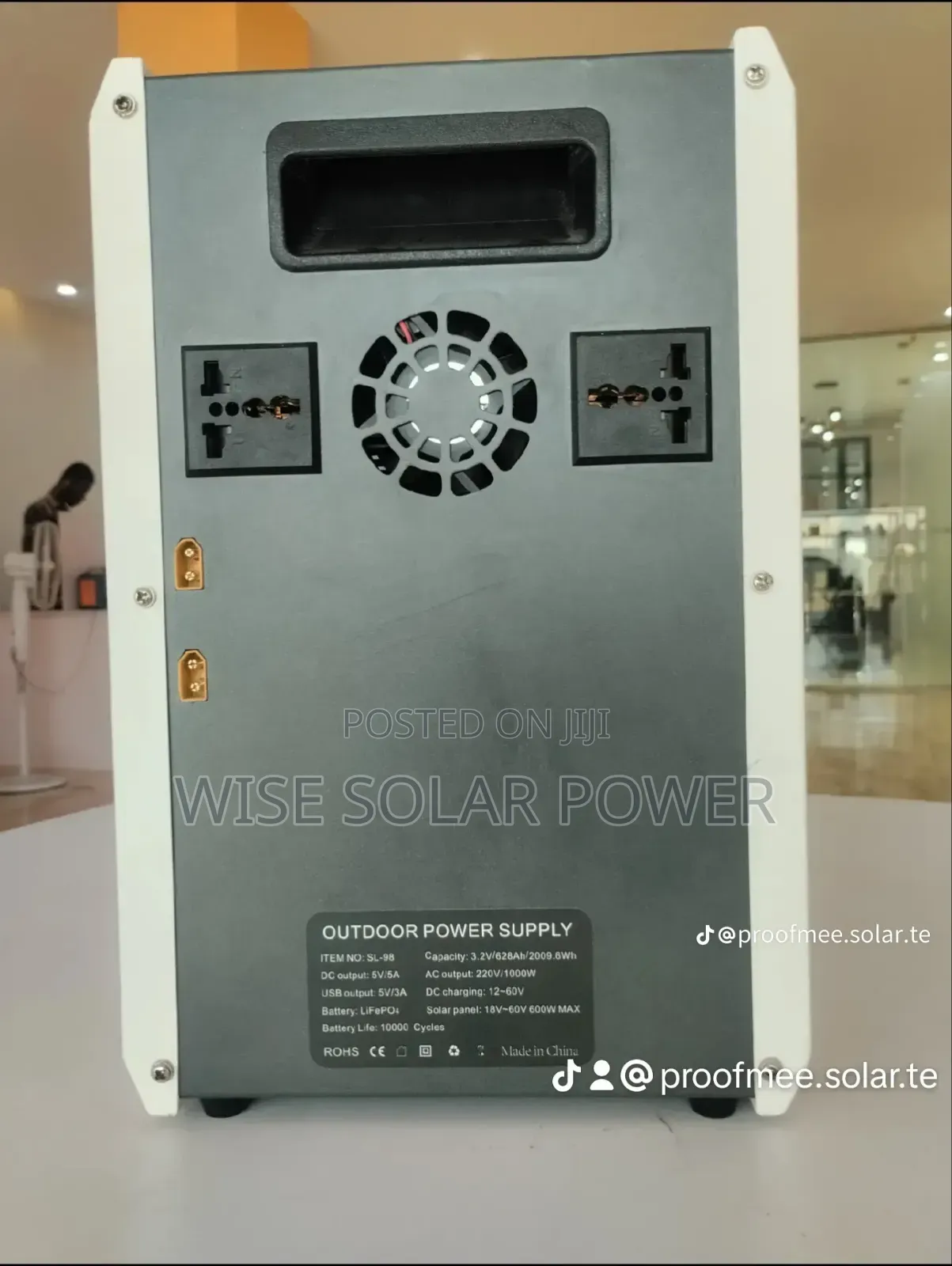 Fibon Solar Generator