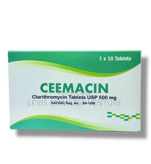 Ceemacin Tablet (Clarithromycin) X10