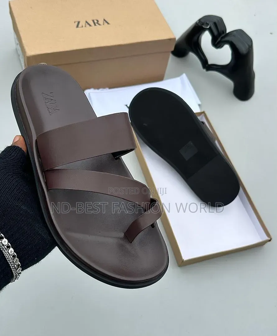 Fine Leather Zara Slippers