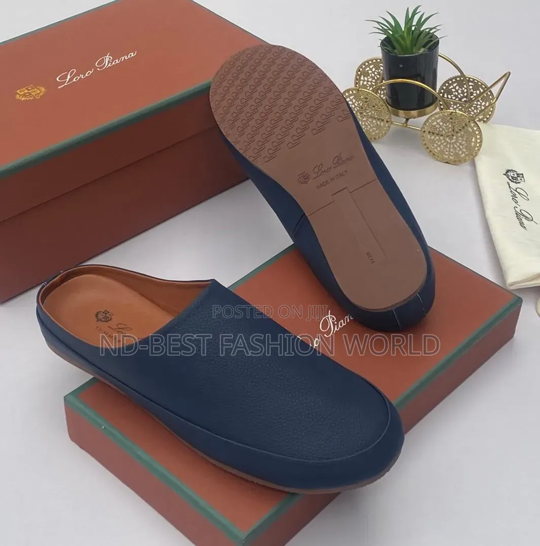 Men's Luxury Suede Half Shoe