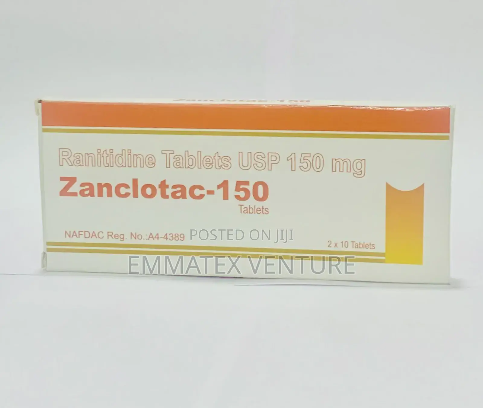 Zanclotac-150 Tablet (Ranitidine) X20