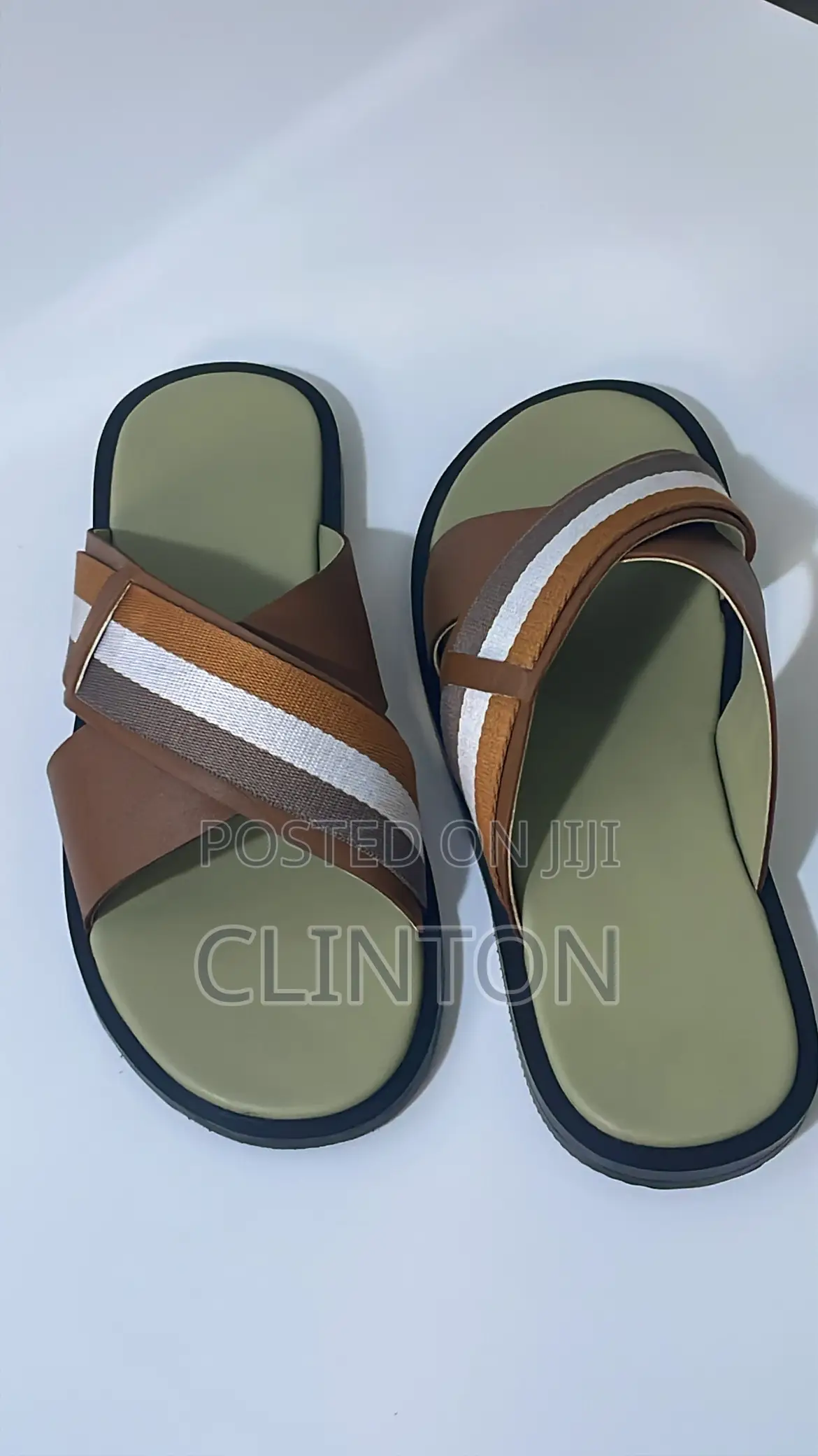 Men’S Leather Slippers