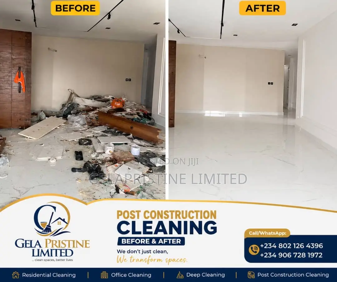 Professional Home, Office Deep Cleaning Services in Lagos