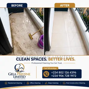 Professional Home, Office Deep Cleaning Services in Lagos