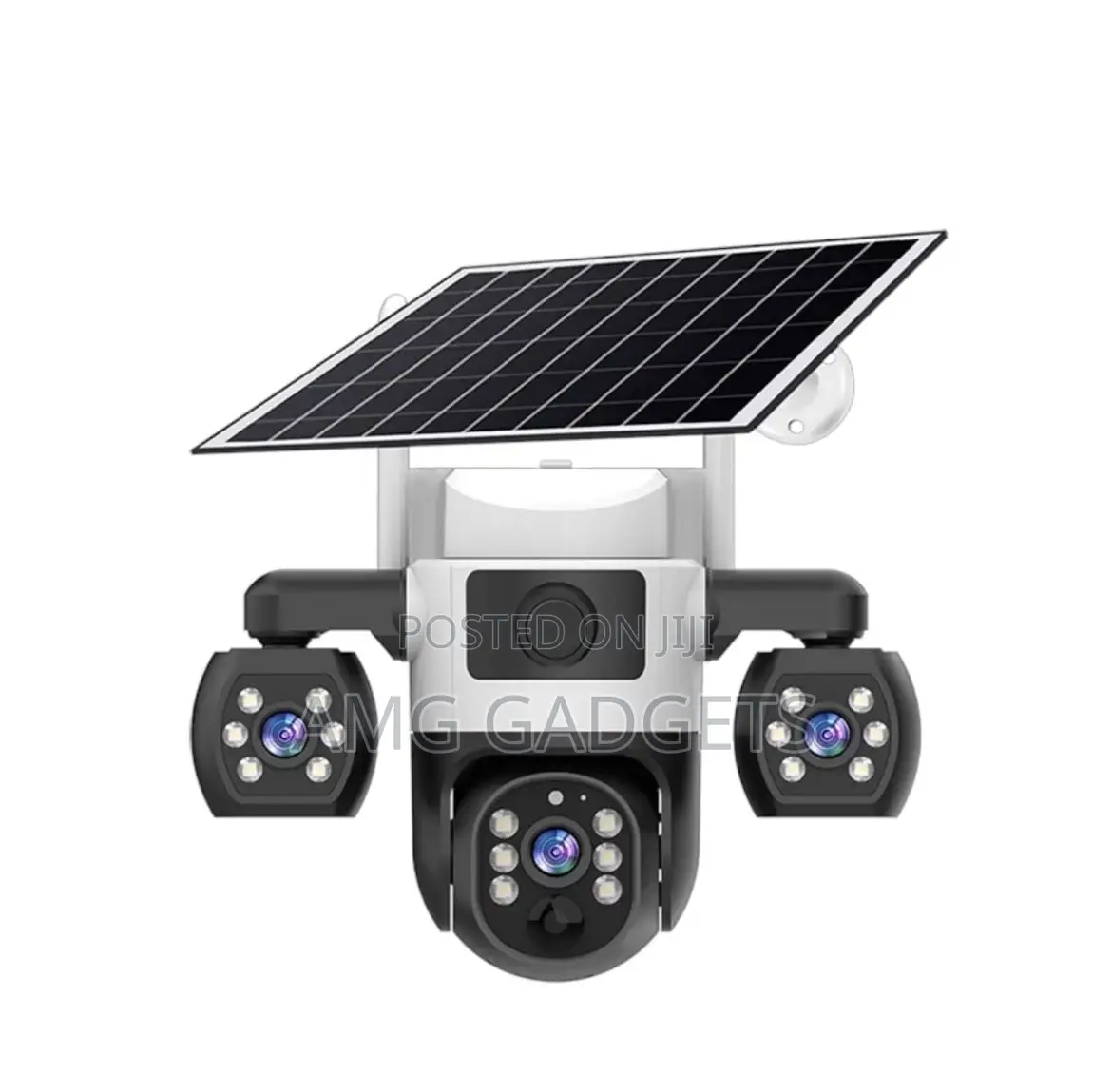 Triple Lenses Security Camera