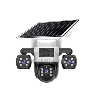 Triple Lenses Security Camera