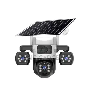 Triple Lenses Security Camera