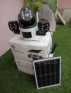 Triple Lenses Security Camera