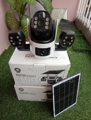Triple Lenses Security Camera