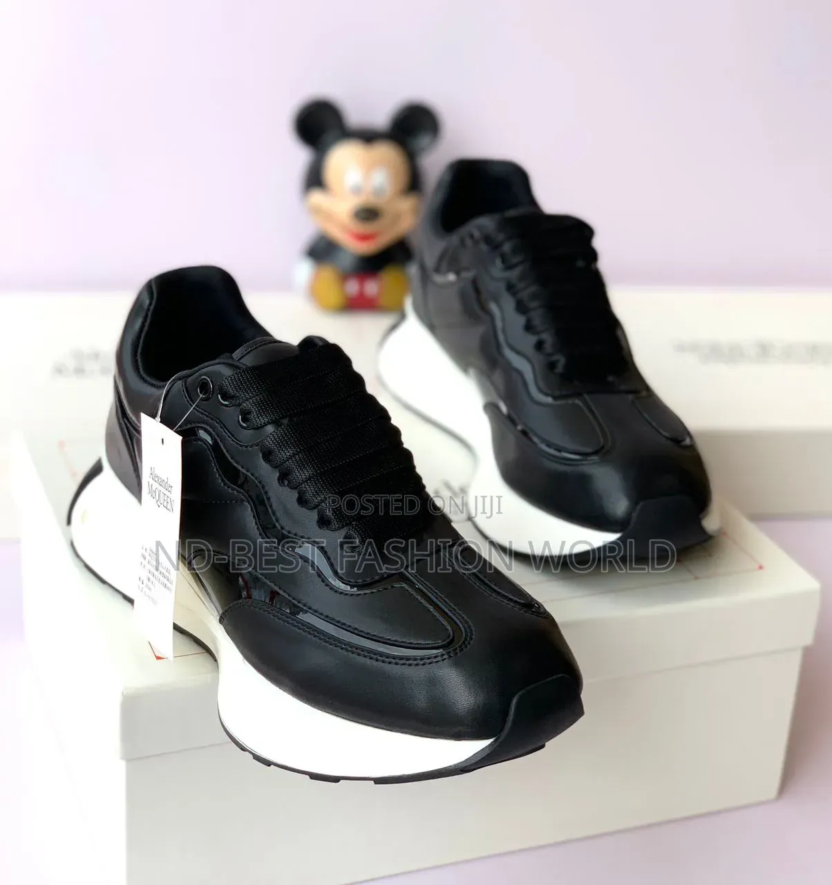 Black Luxury Sneakers