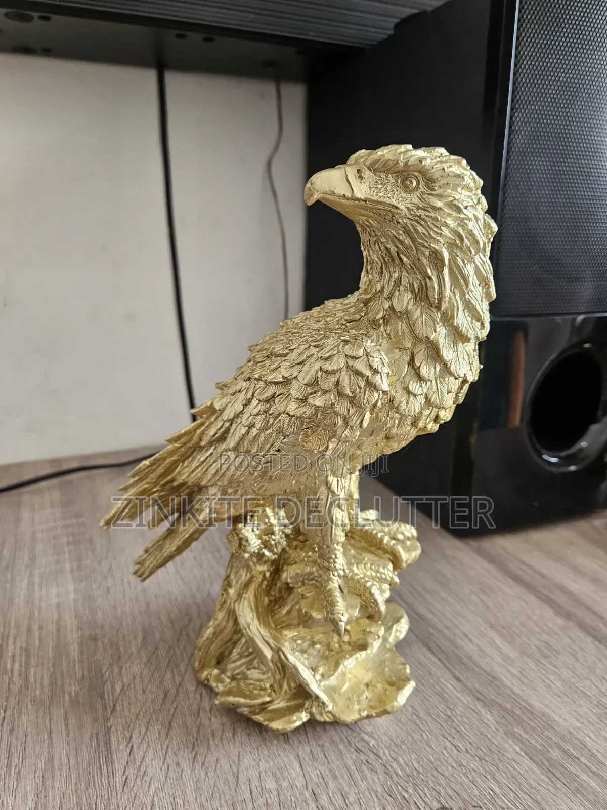 Gold Eagle Decorative Sculpture